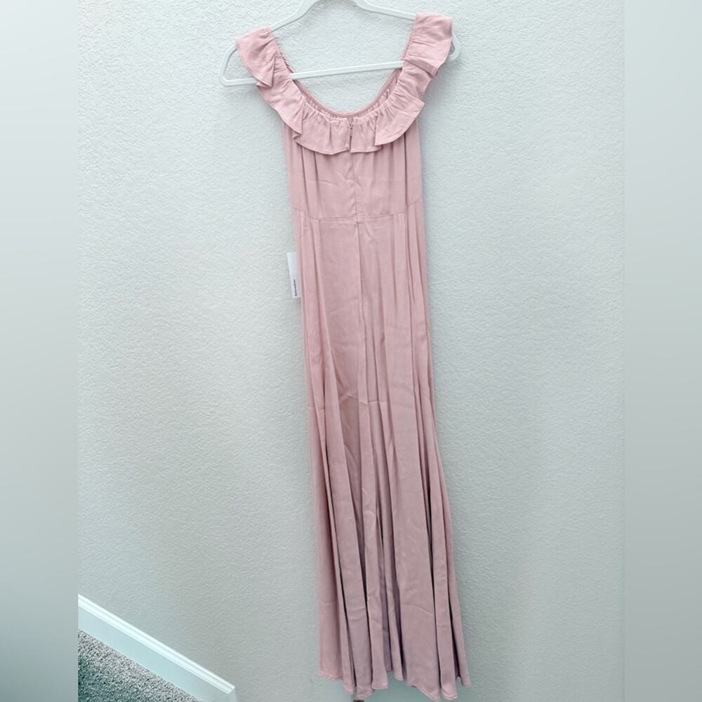Reformation Verbena Maxi Dress Blush Pink Size 2P NWT - Picture 9 of 9